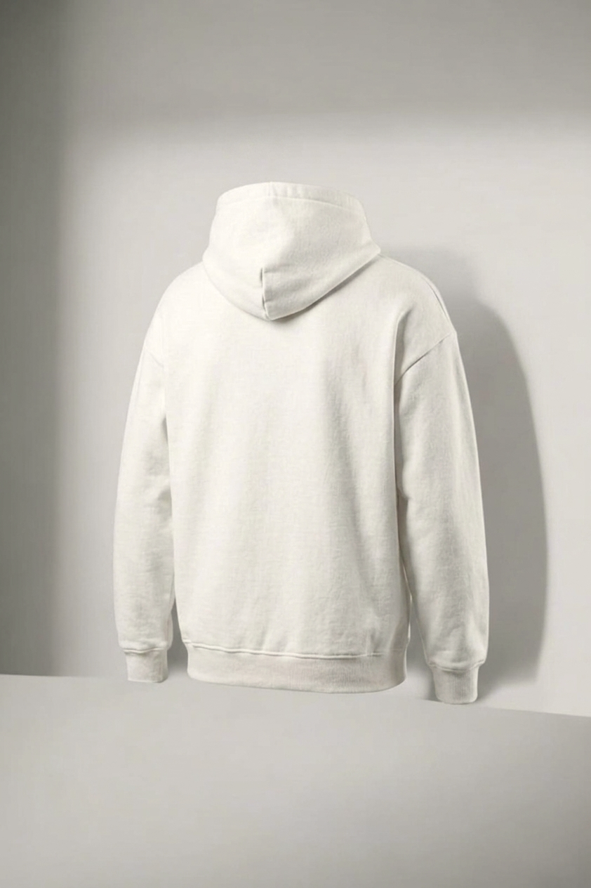 Hoodie Veyron Essential Blanco Premium Unisex